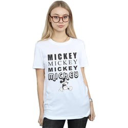Disney - T-shirt - Femme (Blanc)