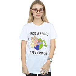 Disney - T-shirt THE MUPPETS KISS A FROG - Femme (Blanc)