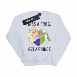 Disney - Sweat THE MUPPETS KISS A FROG - Garçon (Blanc)
