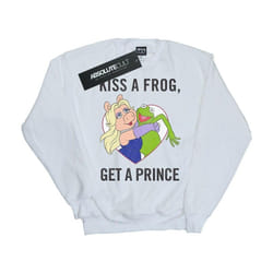 Disney - Sweat THE MUPPETS KISS A FROG - Garçon (Blanc)