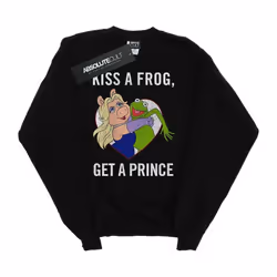 Disney - Sweat THE MUPPETS KISS A FROG - Fille (Noir)