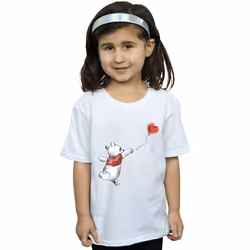 Disney - T-shirt - Fille (Blanc)