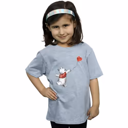 Disney - T-shirt - Fille (Gris chiné)