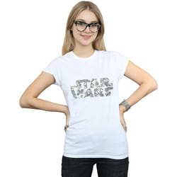 Star Wars - T-shirt - Femme (Blanc)