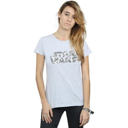 Star Wars - T-shirt - Femme (Gris chiné)