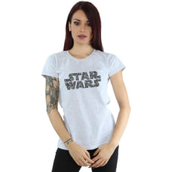 Star Wars - T-shirt - Femme (Gris chiné)