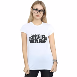 Star Wars - T-shirt - Femme (Blanc)
