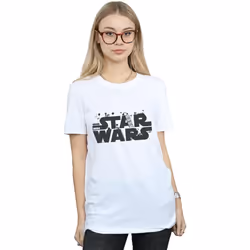 Star Wars - T-shirt - Femme (Blanc)