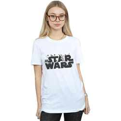 Star Wars - T-shirt - Femme (Blanc)