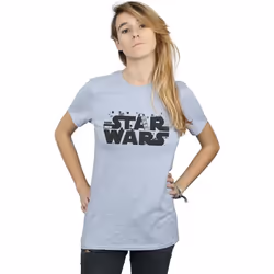 Star Wars - T-shirt - Femme (Gris chiné)
