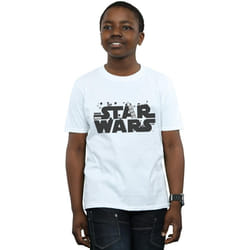 Star Wars - T-shirt - Garçon (Blanc)