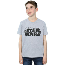 Star Wars - T-shirt - Garçon (Gris chiné)