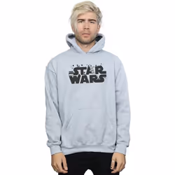 Star Wars - Sweat à capuche - Homme (Gris chiné)