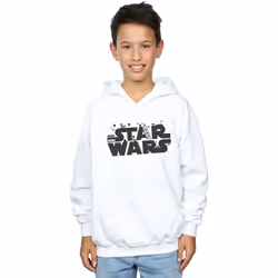Star Wars - Sweat à capuche - Garçon (Blanc)