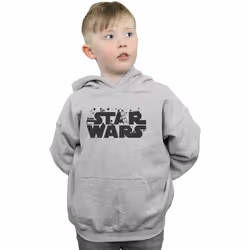 Star Wars - Sweat à capuche - Garçon (Gris chiné)