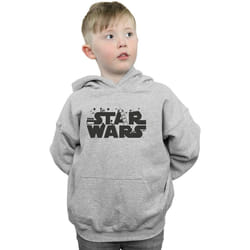Star Wars - Sweat à capuche - Garçon (Gris chiné)