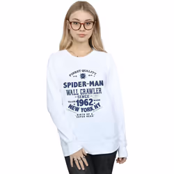 Marvel - Sweat FINEST QUALITY - Femme (Blanc)