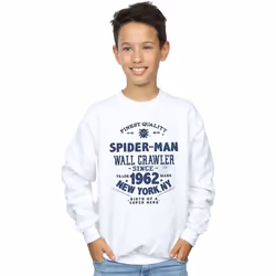 Marvel - Sweat FINEST QUALITY - Garçon (Blanc)
