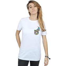 Marvel - T-shirt - Femme (Blanc)