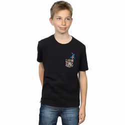 Marvel - T-shirt - Garçon (Noir)