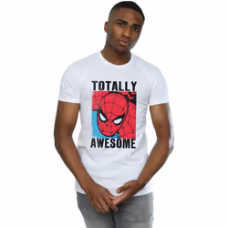 Marvel - T-shirt TOTALLY AWESOME - Homme (Blanc)