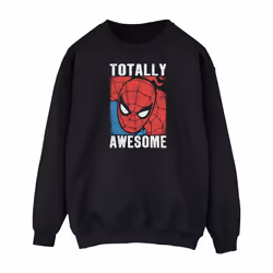 Spider-Man - Sweat TOTALLY AWESOME - Homme (Noir)