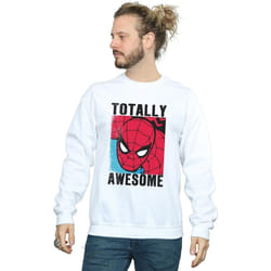 Spider-Man - Sweat TOTALLY AWESOME - Homme (Blanc)