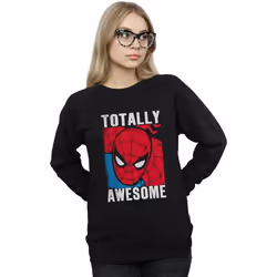 Marvel - Sweat TOTALLY AWESOME - Femme (Noir)
