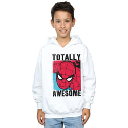 Marvel - Sweat TOTALLY AWESOME - Garçon (Blanc)