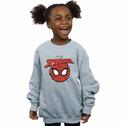 Marvel - Sweat - Fille (Gris chiné)