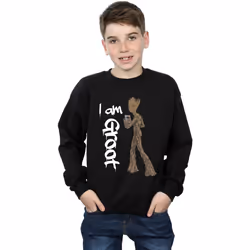 Marvel - Sweat AVENGERS INFINITY WAR - Garçon (Noir)