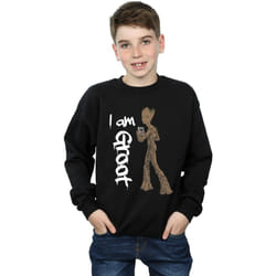 Marvel - Sweat AVENGERS INFINITY WAR - Garçon (Noir)