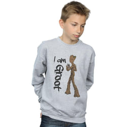Marvel - Sweat AVENGERS INFINITY WAR - Garçon (Gris chiné)