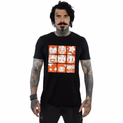 Marvel - T-shirt GUARDIANS OF THE GALAXY - Homme (Noir)