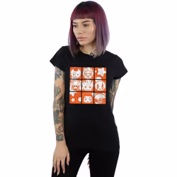Marvel - T-shirt GUARDIANS OF THE GALAXY - Femme (Noir)