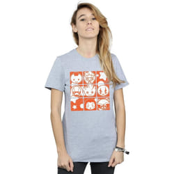 Marvel - T-shirt GUARDIANS OF THE GALAXY - Femme (Gris chiné)
