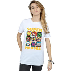 Marvel - T-shirt - Femme (Blanc)