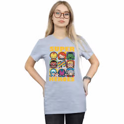 Marvel - T-shirt - Femme (Gris chiné)