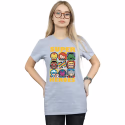 Marvel - T-shirt - Femme (Gris chiné)