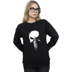 Marvel - Sweat THE PUNISHER SPRAY SKULL - Femme (Noir)