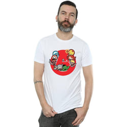 Marvel - T-shirt AVENGERS READY STEADY WAR - Homme (Blanc)