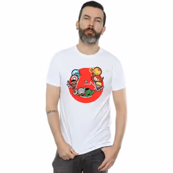 Marvel - T-shirt AVENGERS READY STEADY WAR - Homme (Blanc)
