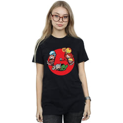 Marvel - T-shirt AVENGERS READY STEADY WAR - Femme (Noir)