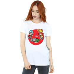 Marvel - T-shirt AVENGERS READY STEADY WAR - Femme (Blanc)