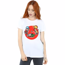 Marvel - T-shirt AVENGERS READY STEADY WAR - Femme (Blanc)
