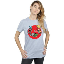 Marvel - T-shirt AVENGERS READY STEADY WAR - Femme (Gris chiné)