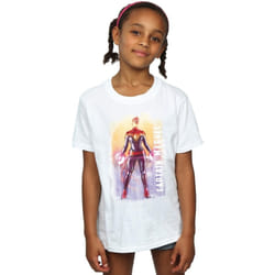 Marvel - T-shirt - Fille (Blanc)