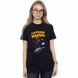 Marvel - T-shirt - Femme (Noir)