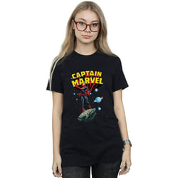 Marvel - T-shirt - Femme (Noir)
