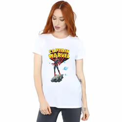 Marvel - T-shirt - Femme (Blanc)
